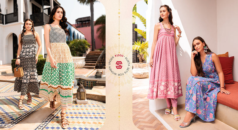 Affordable Rakhi Edition: Kurta Sets for Women Under 1500