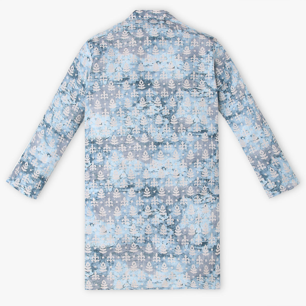 Boys Embroidered Kurta with Pant Set