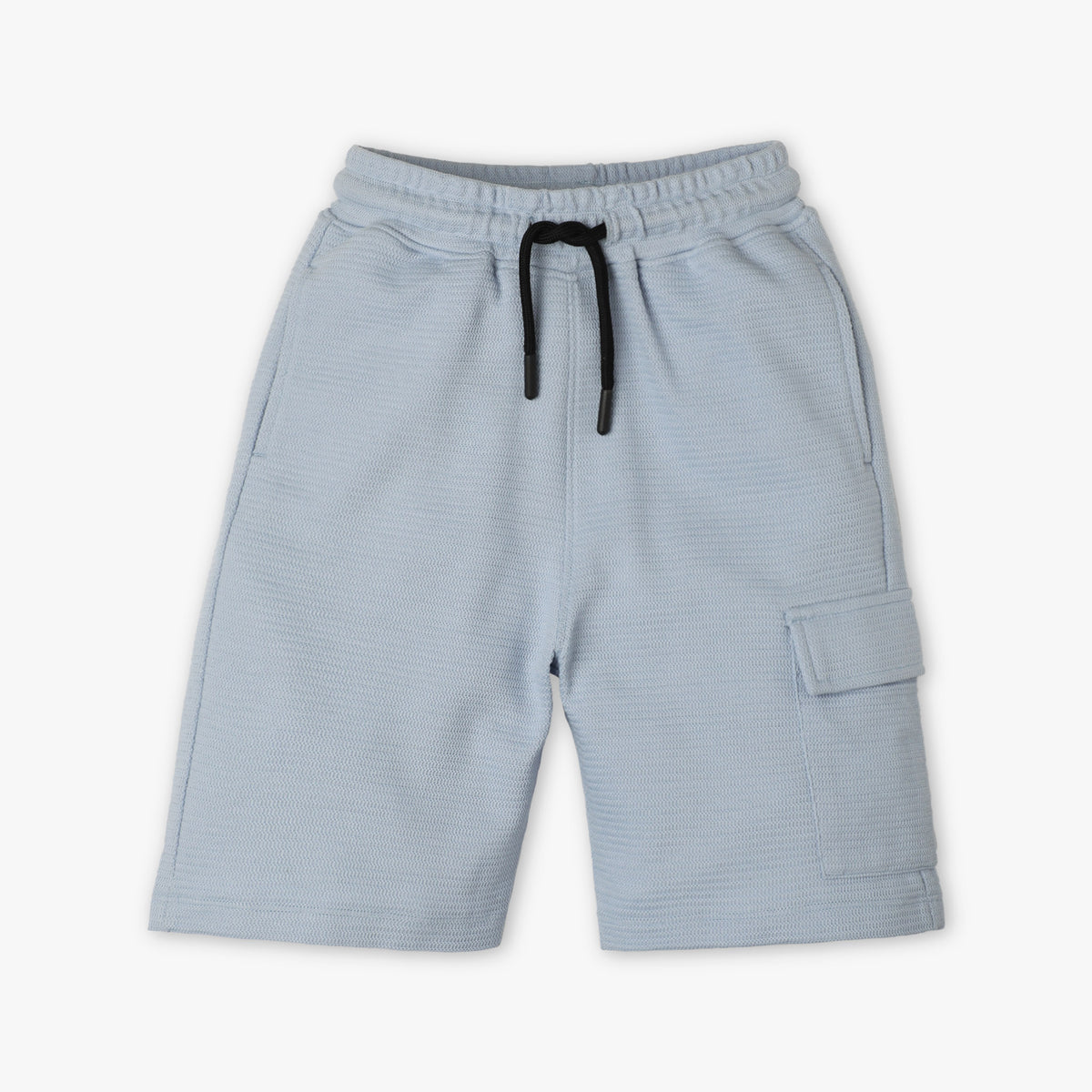 Boys Regular Fit Solid Mid Rise Shorts