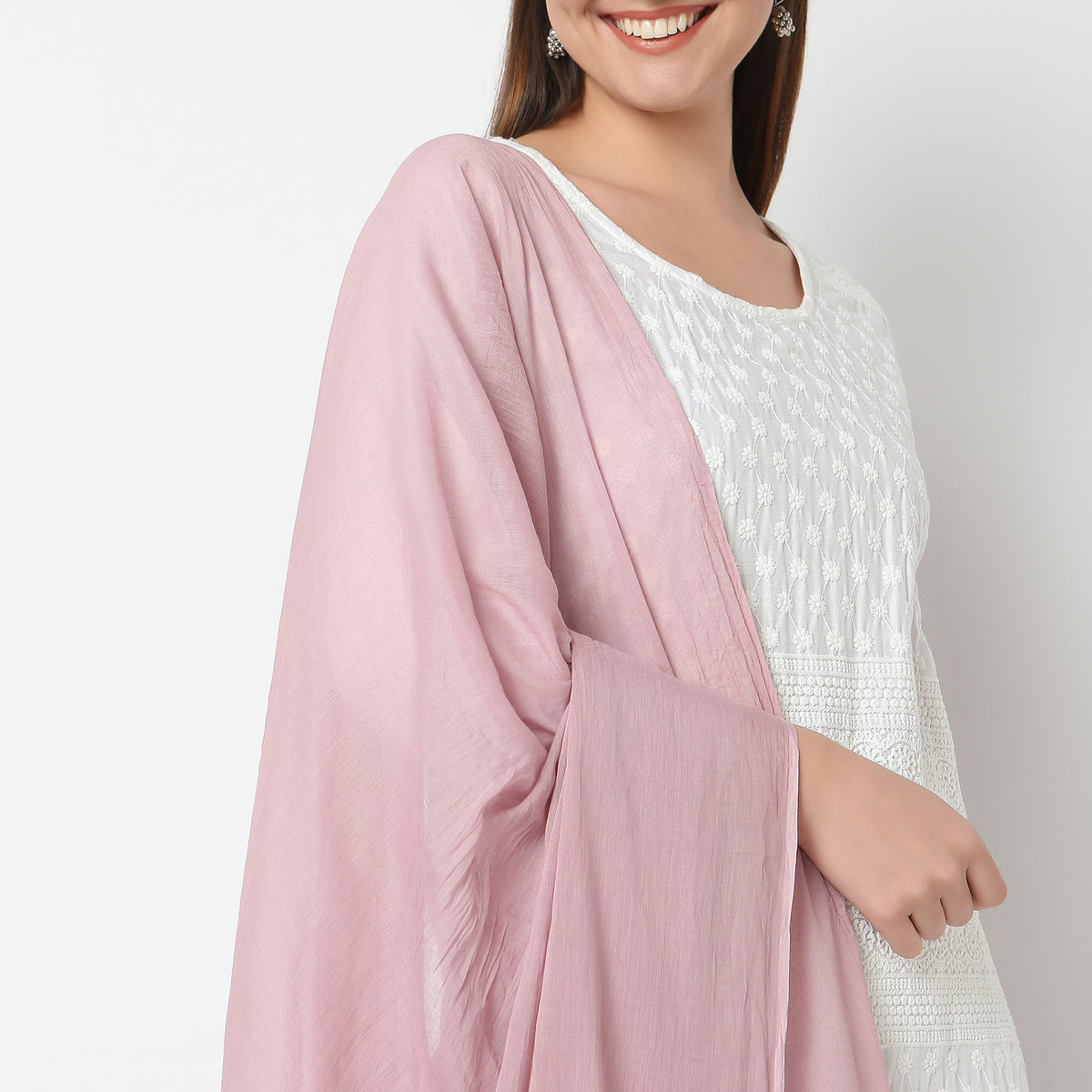 Cotton Solid Core Dupatta