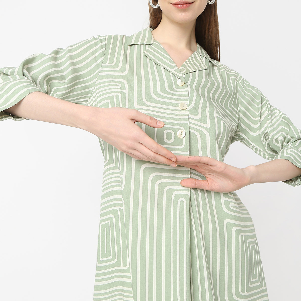 Straight Fit Printed Kurta
