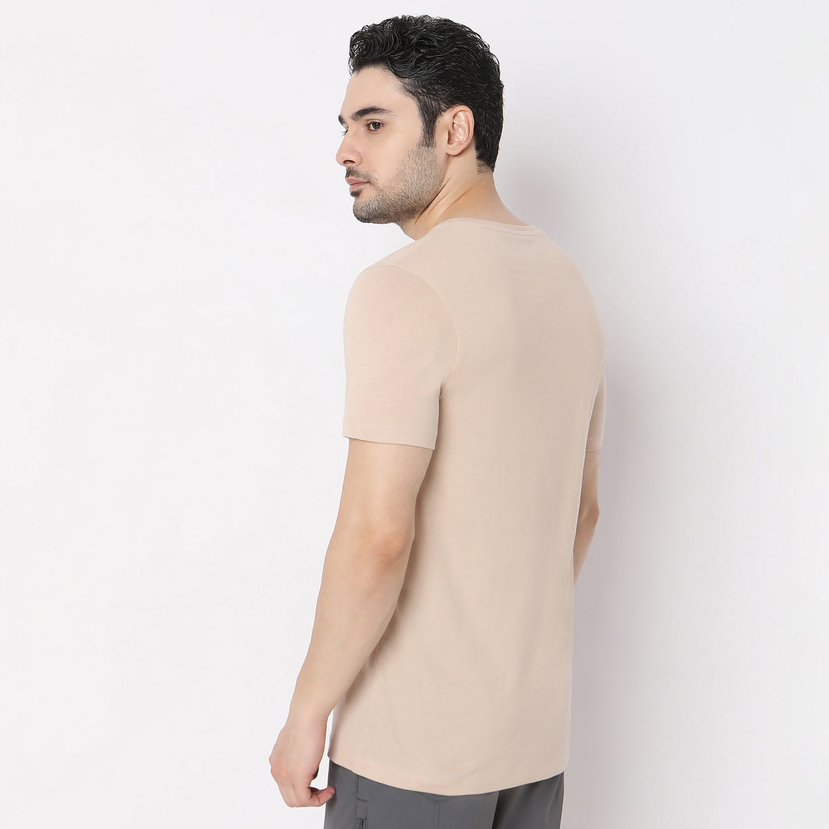 Graphic Crew Neck Modern Home T-Shirt
