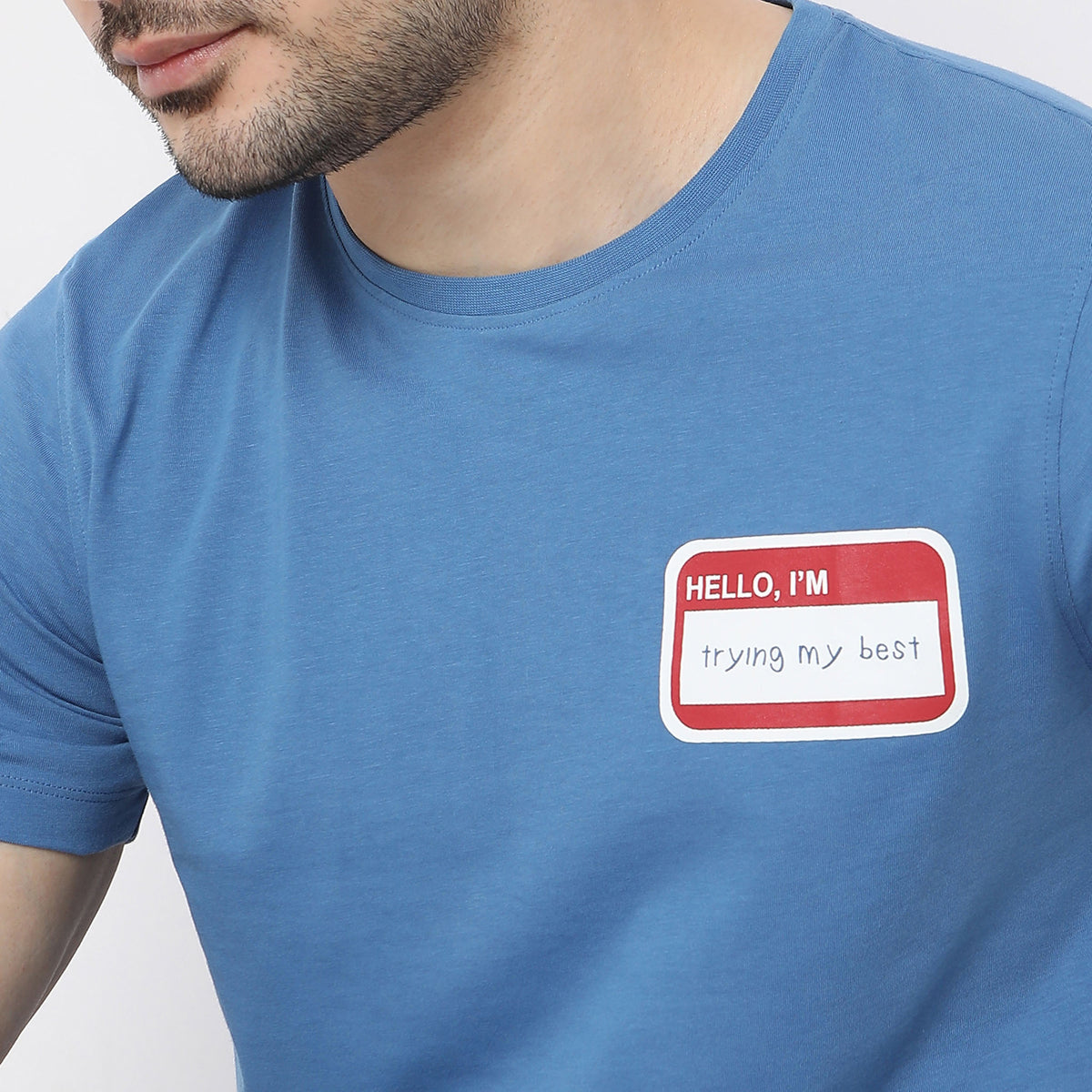 Graphic Crew Neck Modern Home T-Shirt