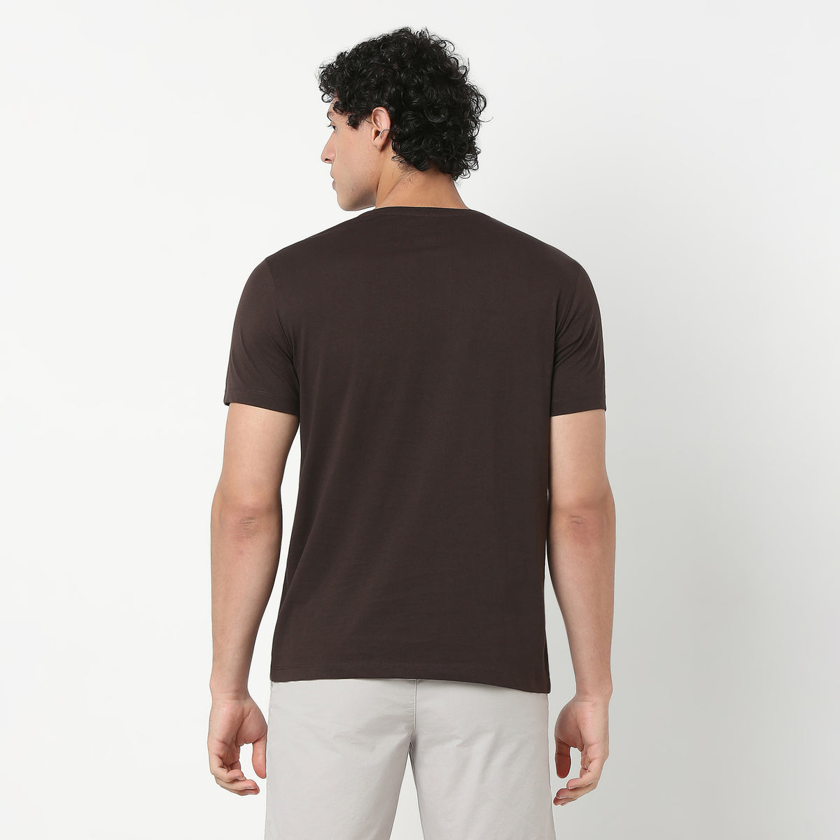 Crew Neck Graphic T-Shirt