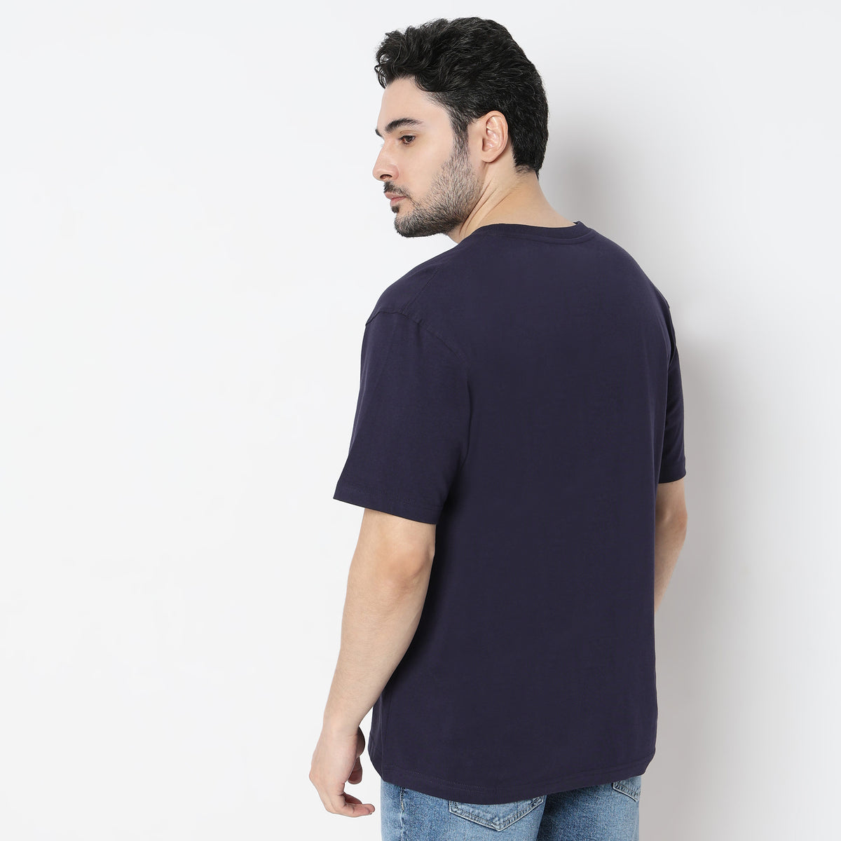 Oversize Graphic Crew Neck T-Shirt