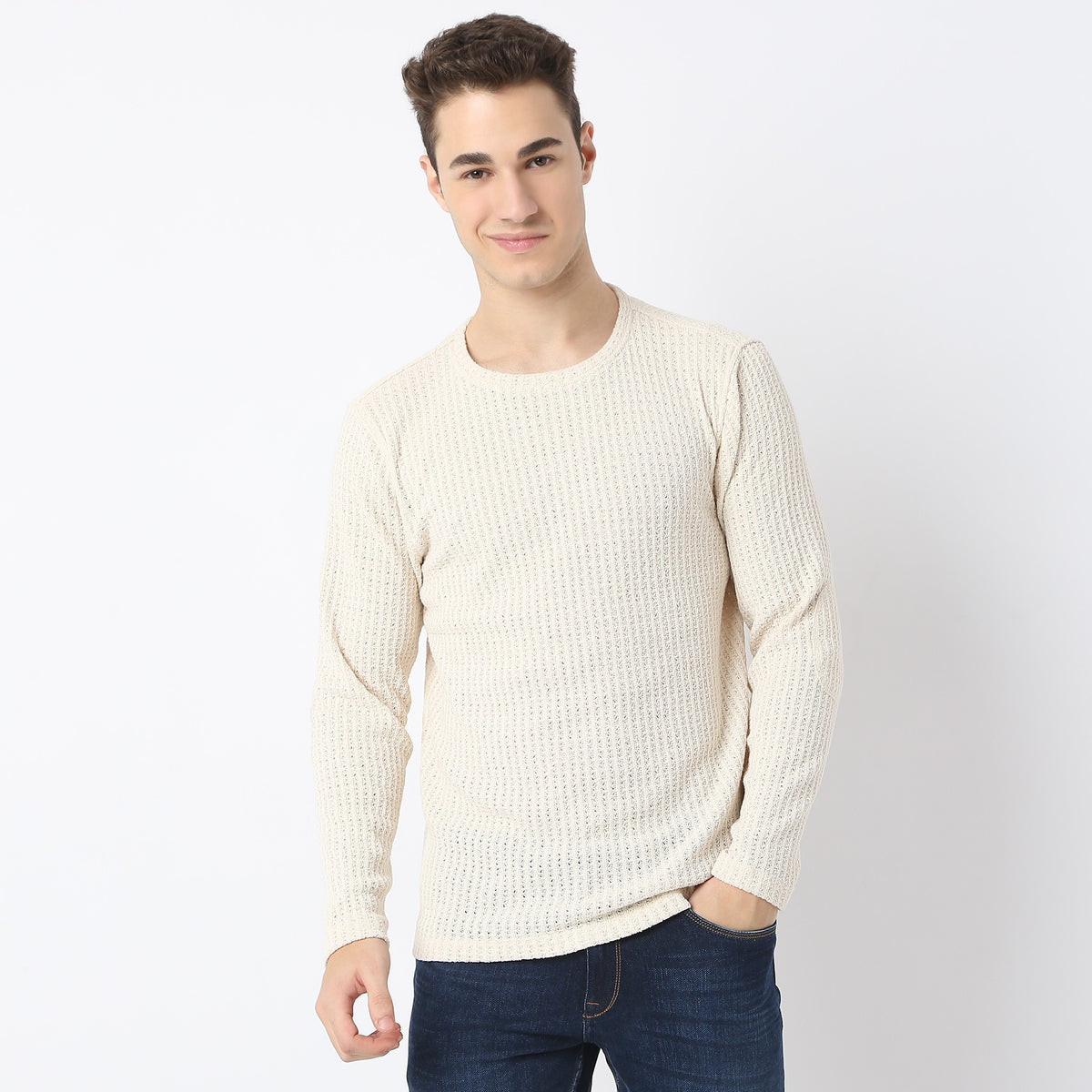 Regular Fit Structured Cruiser T-Shirt