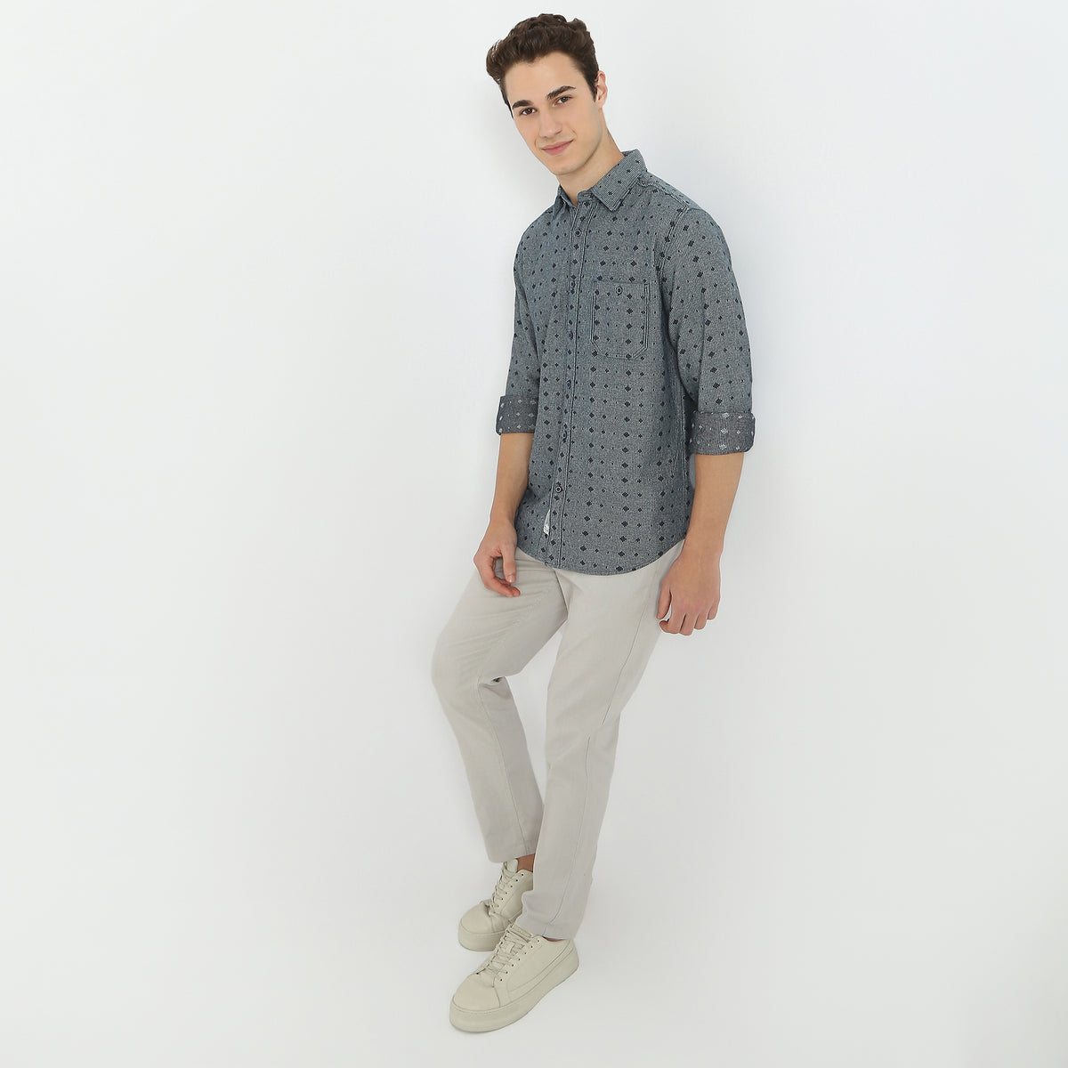 Striped Modern Explorer Cruiser Casual Shirt