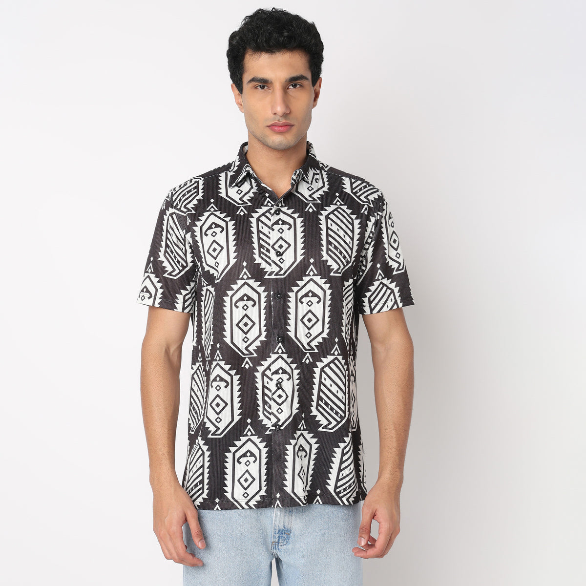 Printed Relaxed Fit Shirt