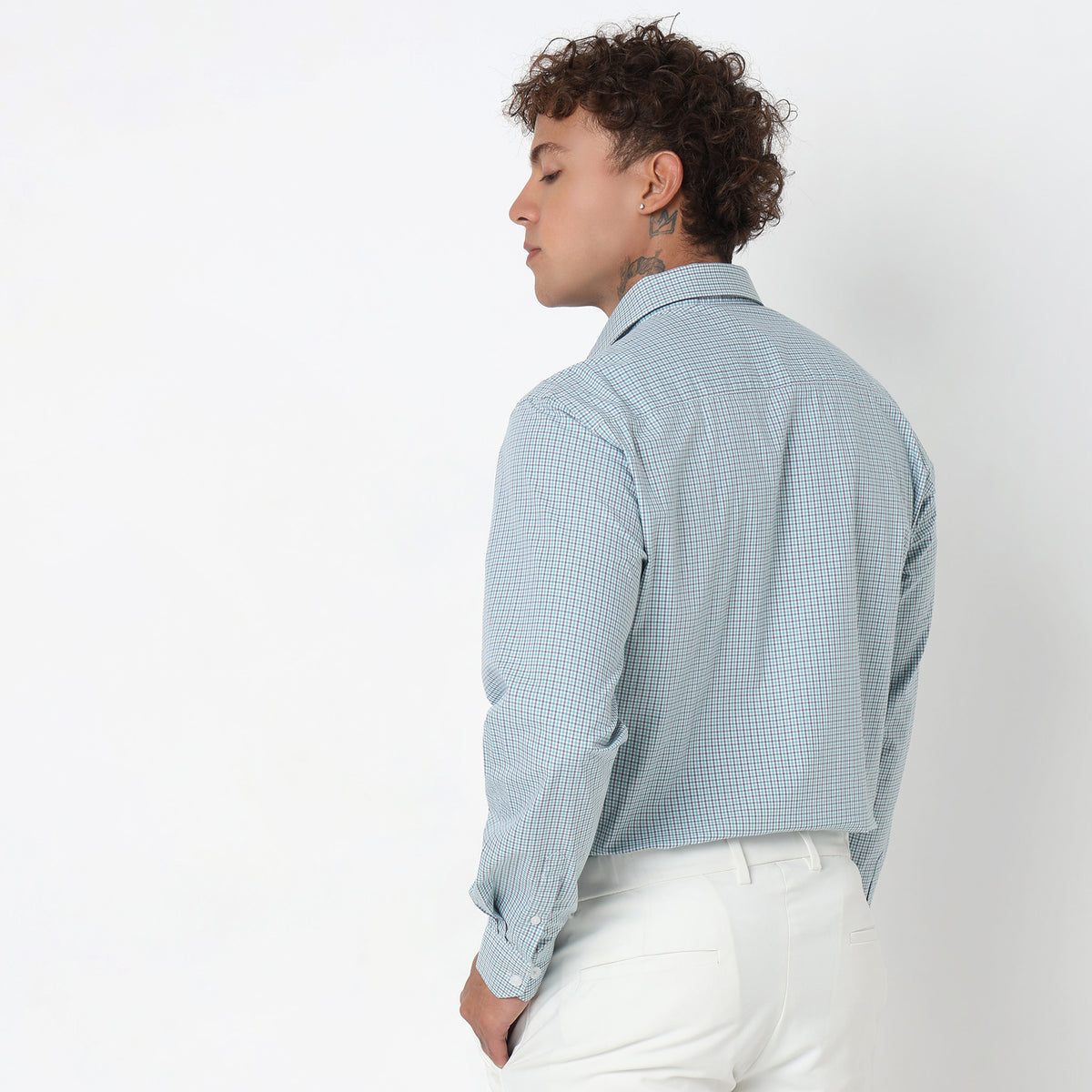 Regular Fit Checkered Shirt