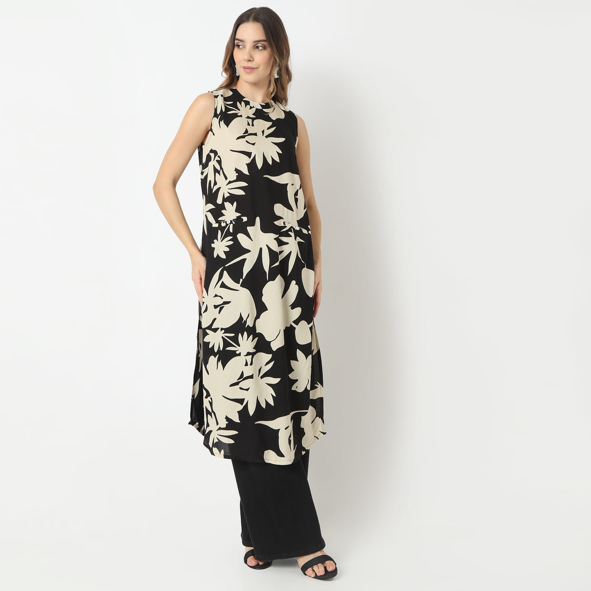 Regular Fit Printed Kurta