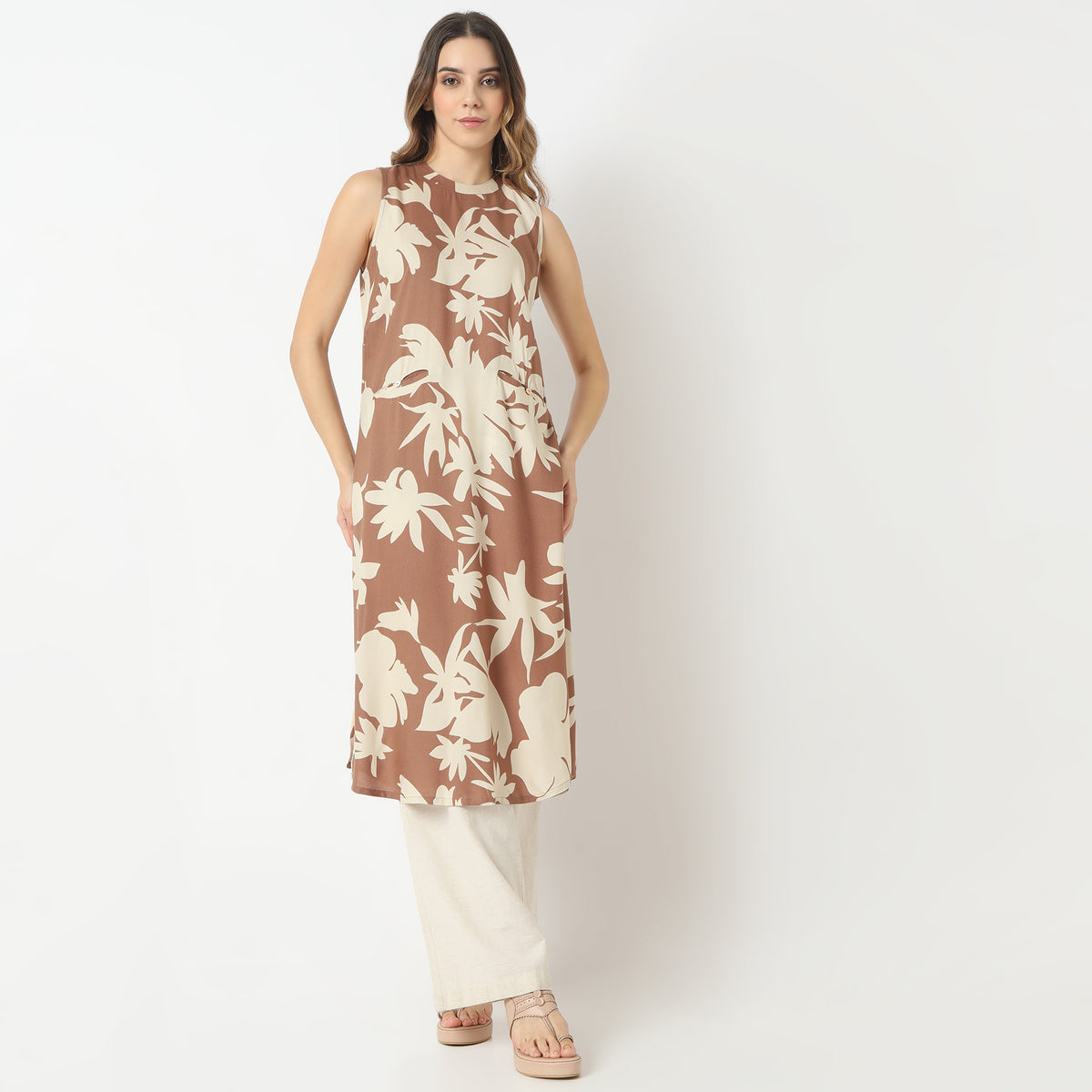 Regular Fit Printed Kurta