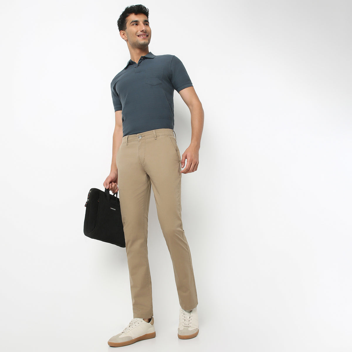 Solid Ankle Length Elemental Chinos
