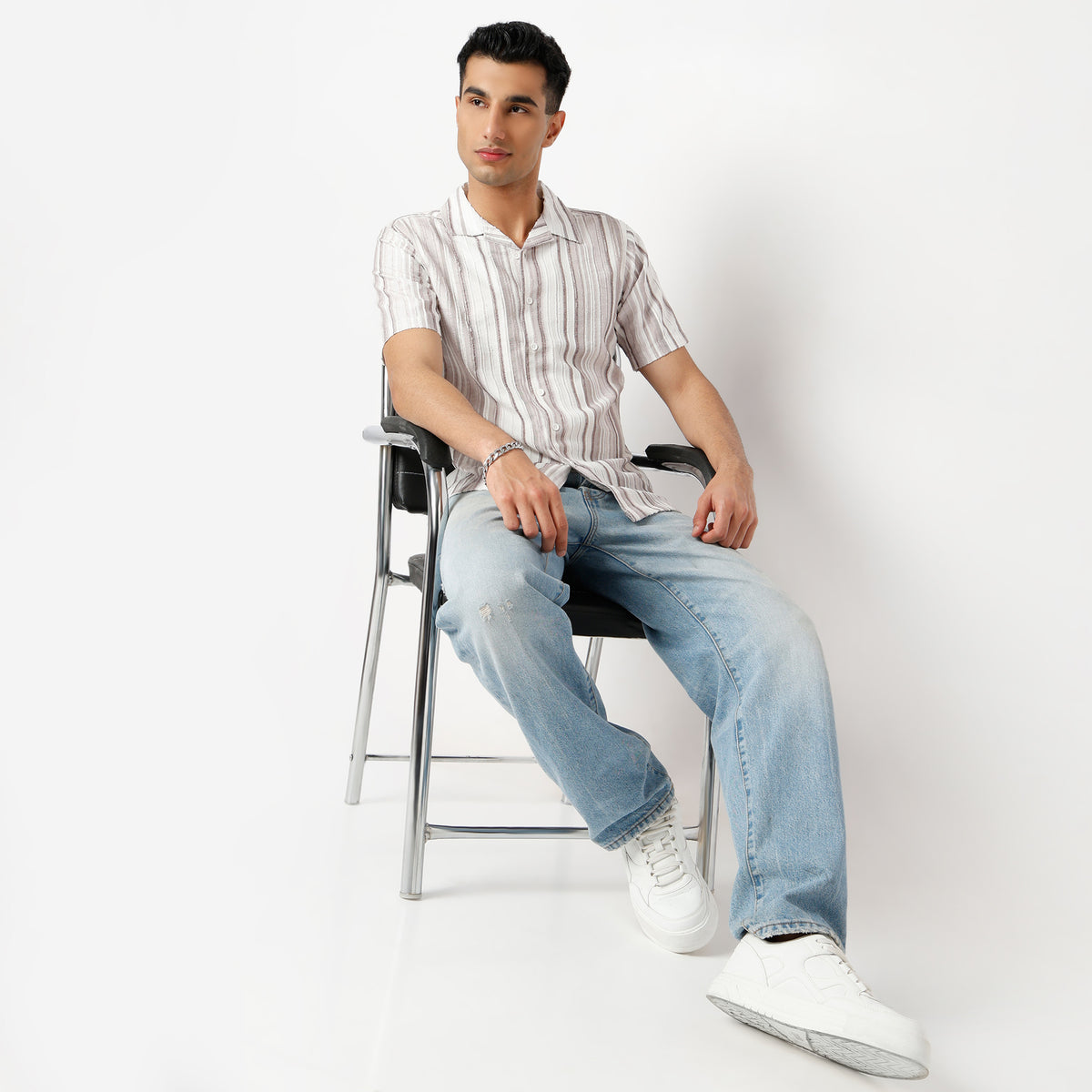 Regular Fit Printed Regular Length Shirt
