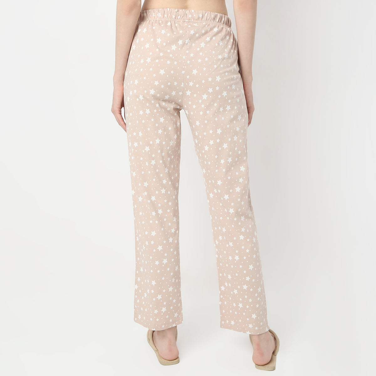 Regular Fit All Over Print Mid Rise Pyjamas