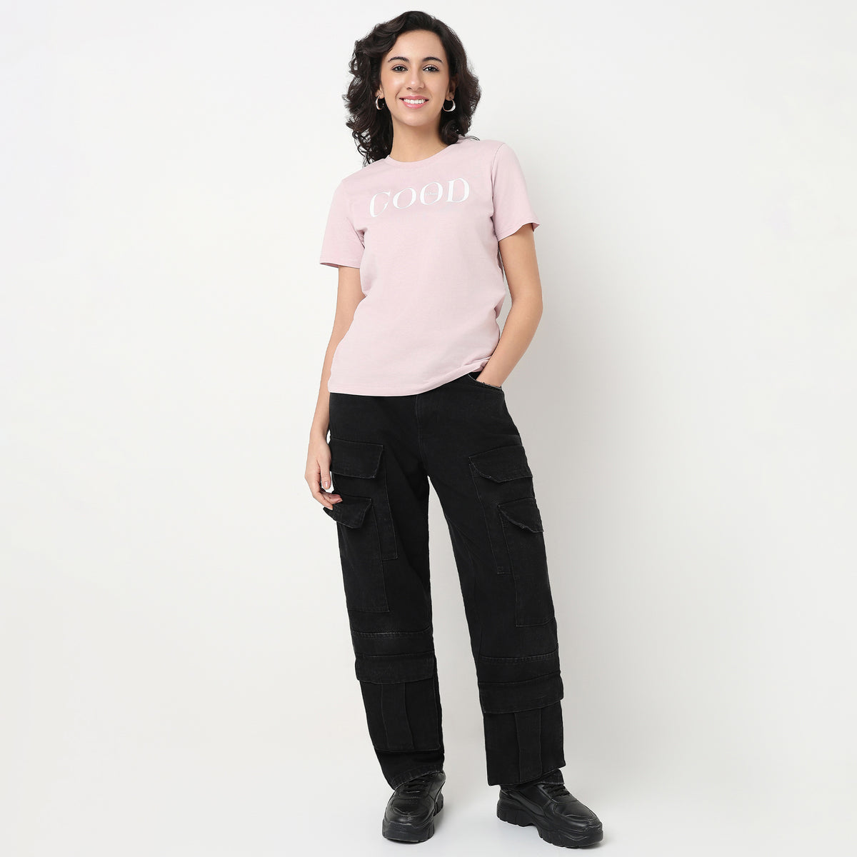Order Now Women Graphic Crew Neck Regular Fit Casual Wear Tshirt by Style Union
