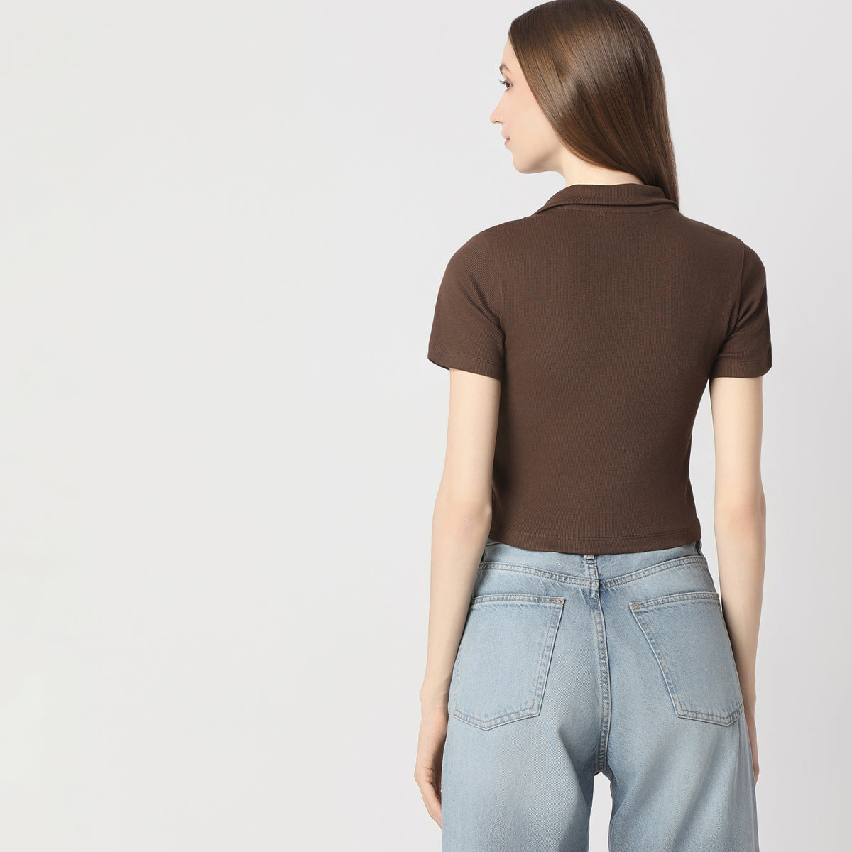 Regular Fit Solid T-Shirt