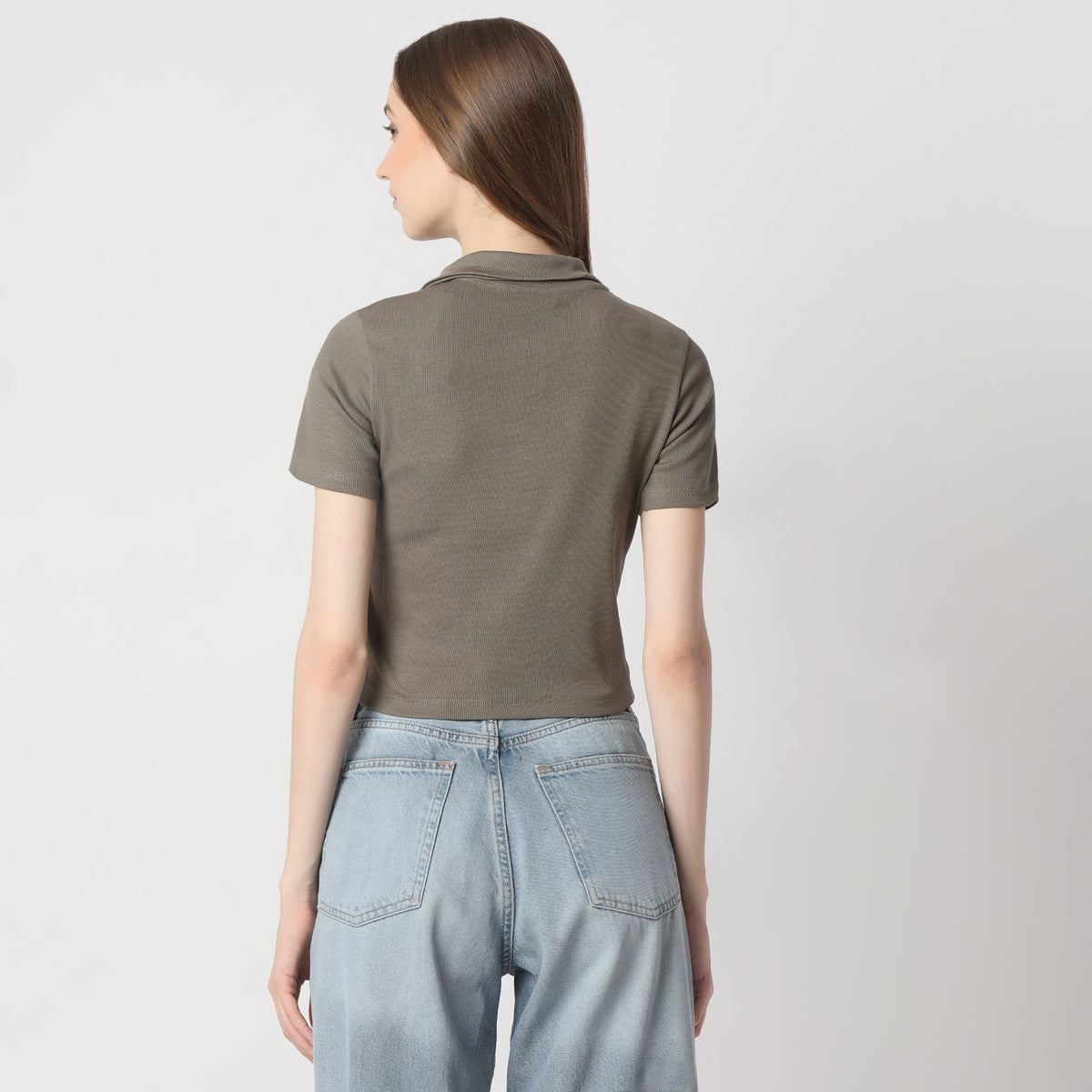 Regular Fit Solid T-Shirt