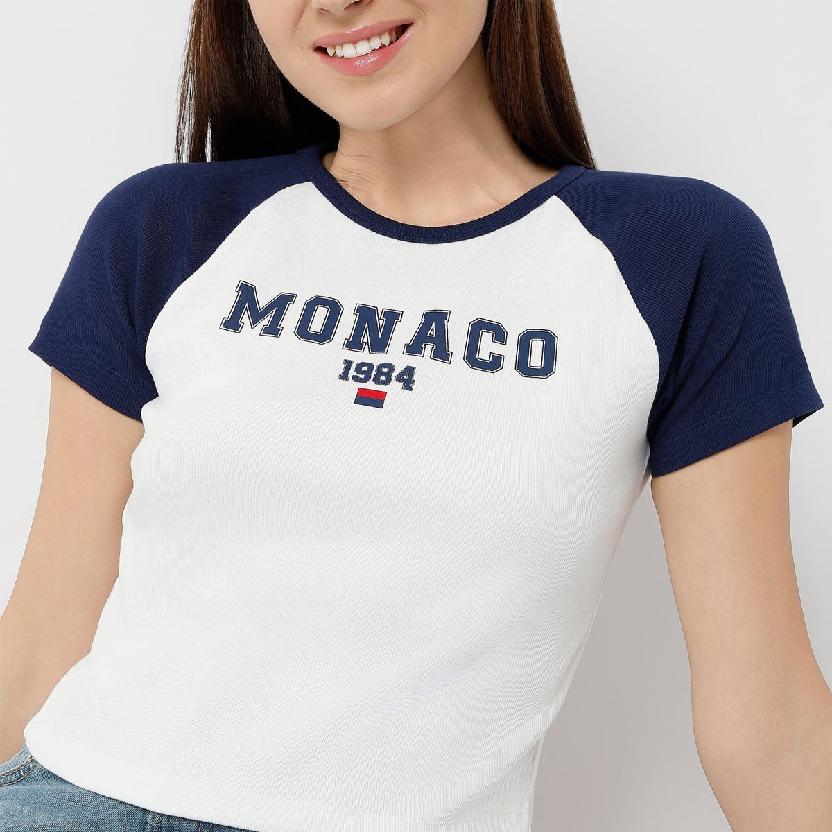 Regular Fit Graphic Round Neck T-Shirt