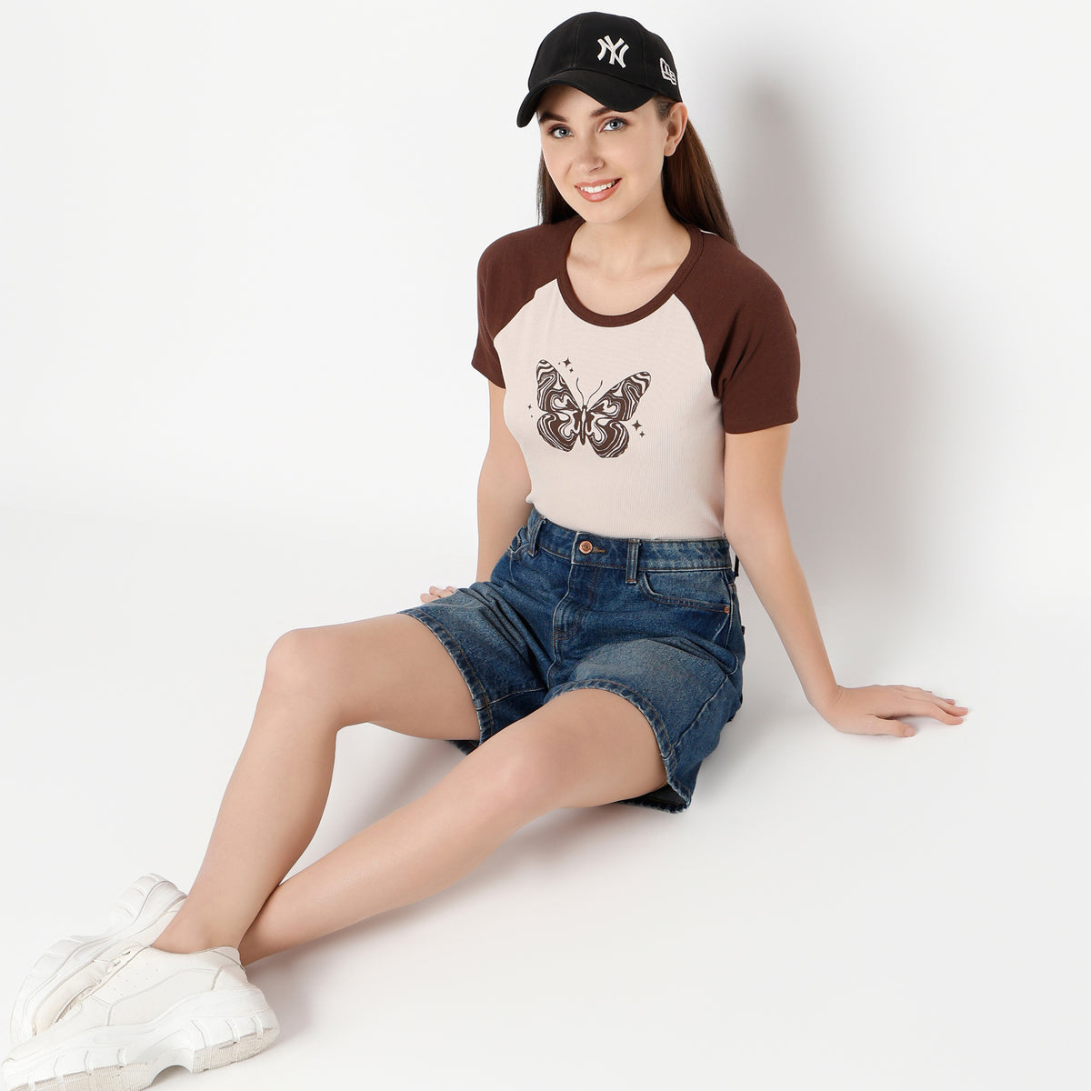 Regular Fit Graphic Round Neck T-Shirt