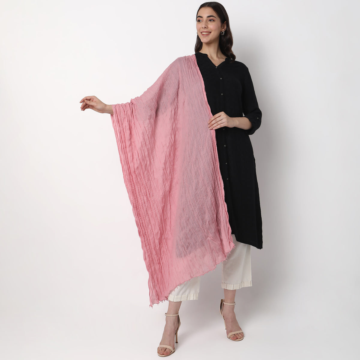 Cotton Solid Core Dupatta