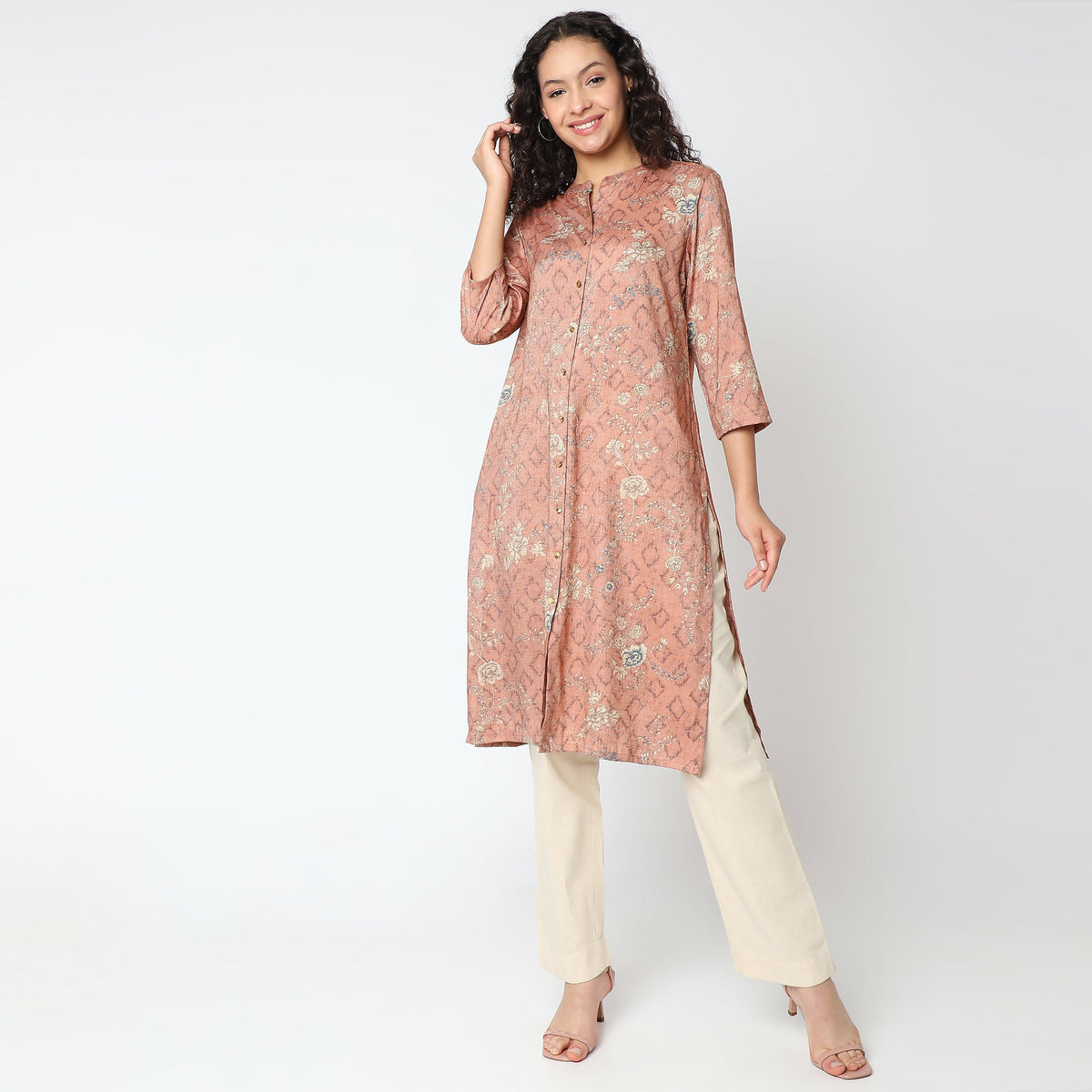 Regular Fit Printed Kurta
