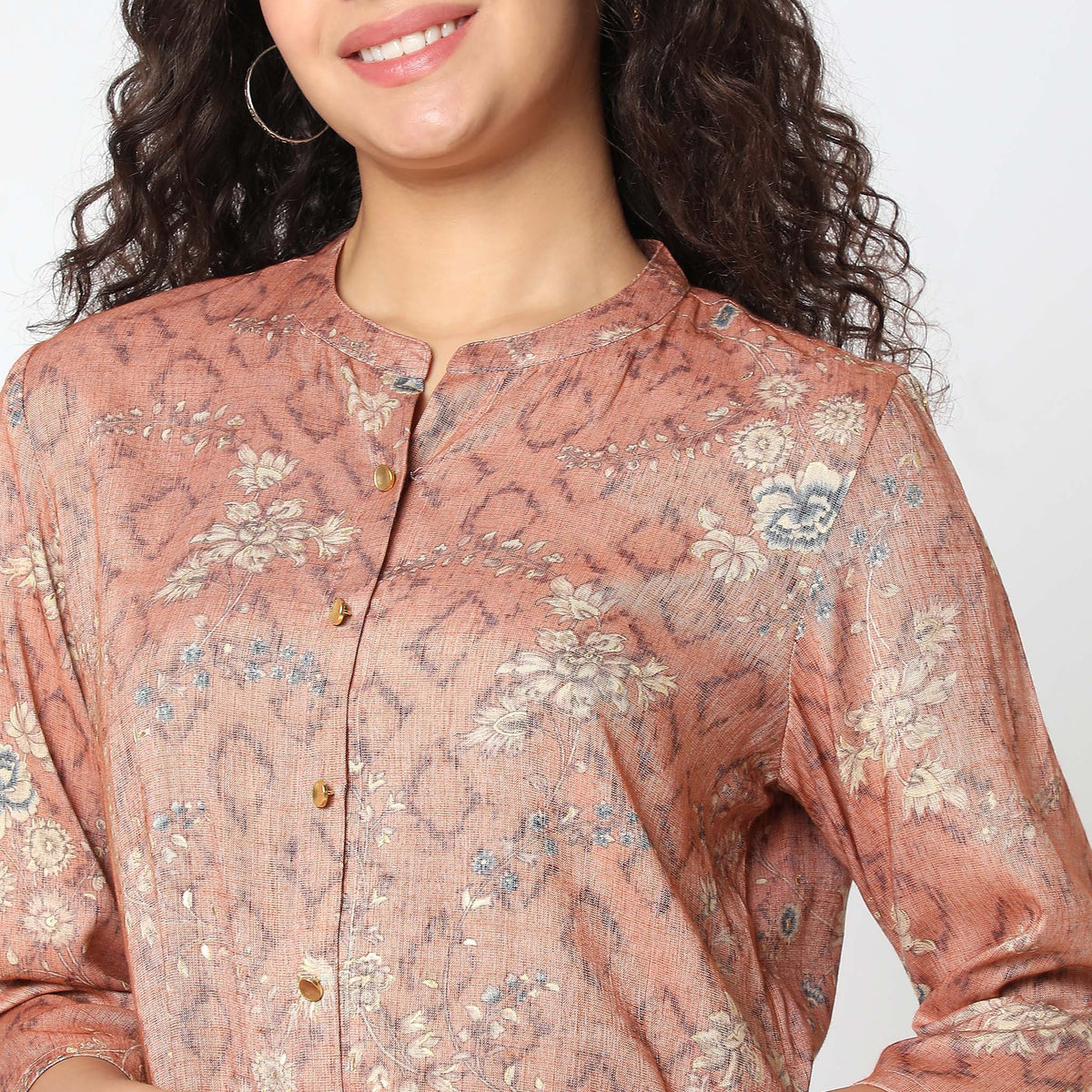 Regular Fit Printed Kurta