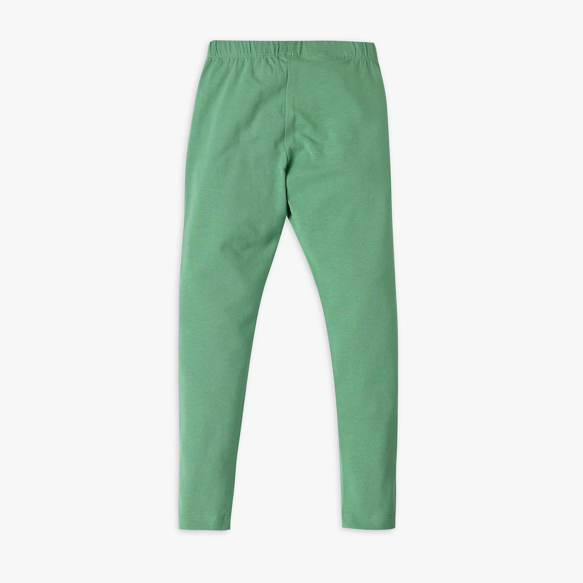 Girl's Skinny Fit Solid Mid Rise Leggings
