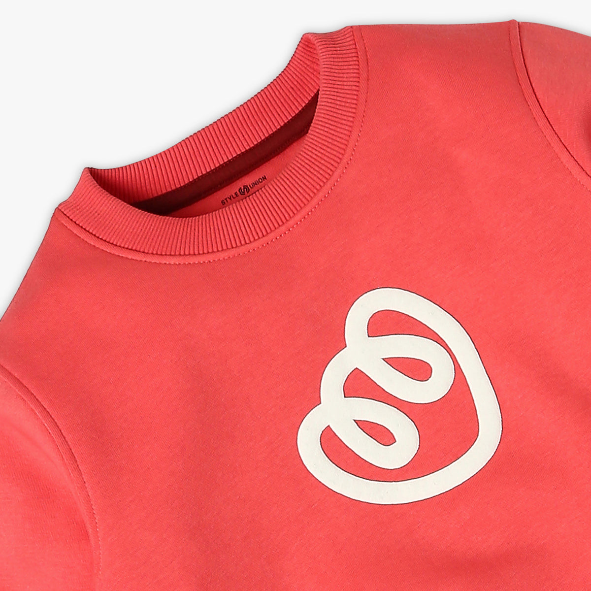 Girl's Regular Fit Printed Sweat Tees