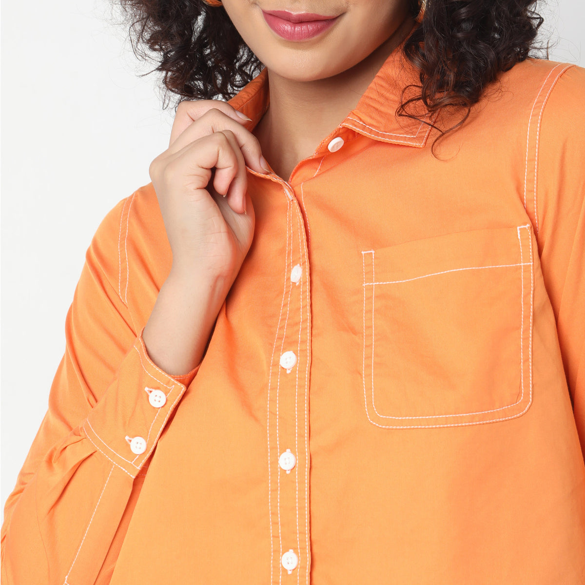 Regular Fit Solid Top
