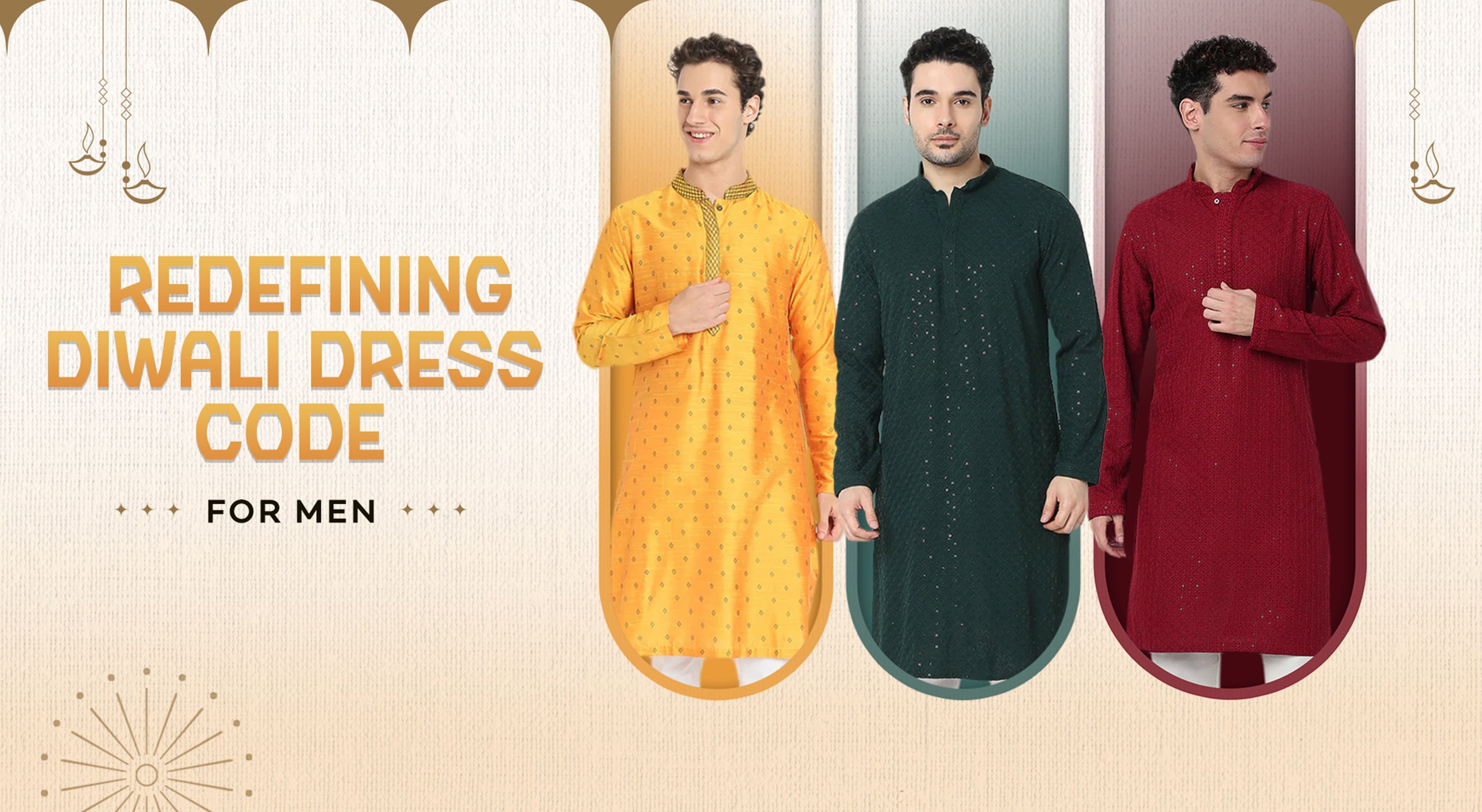 What Do Men Wear For Diwali: Traditional and Contemporary Looks
