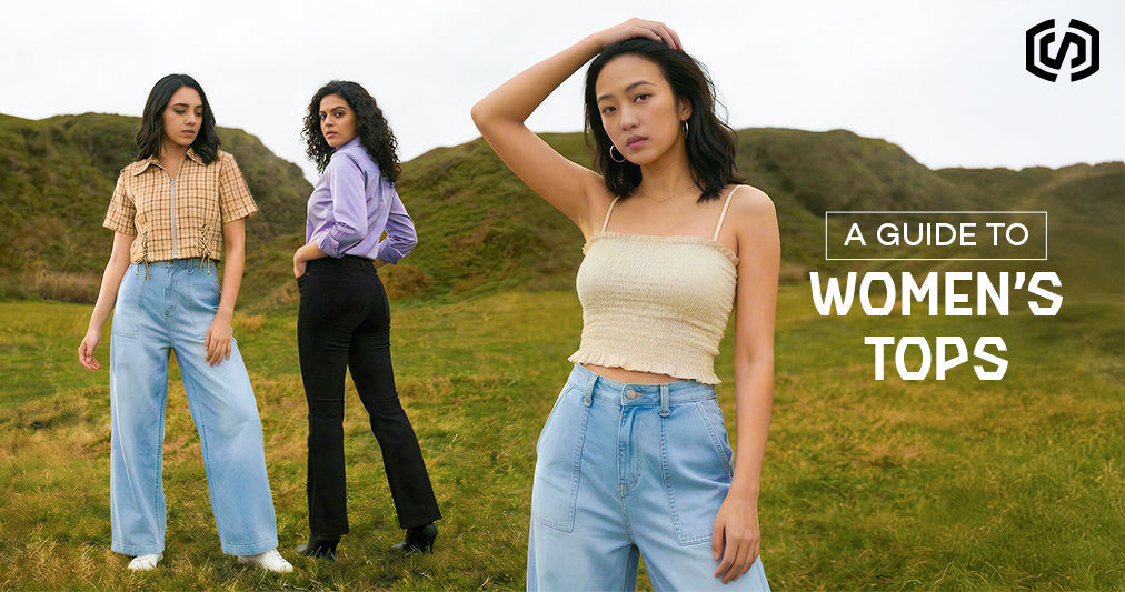 different types of tops for women