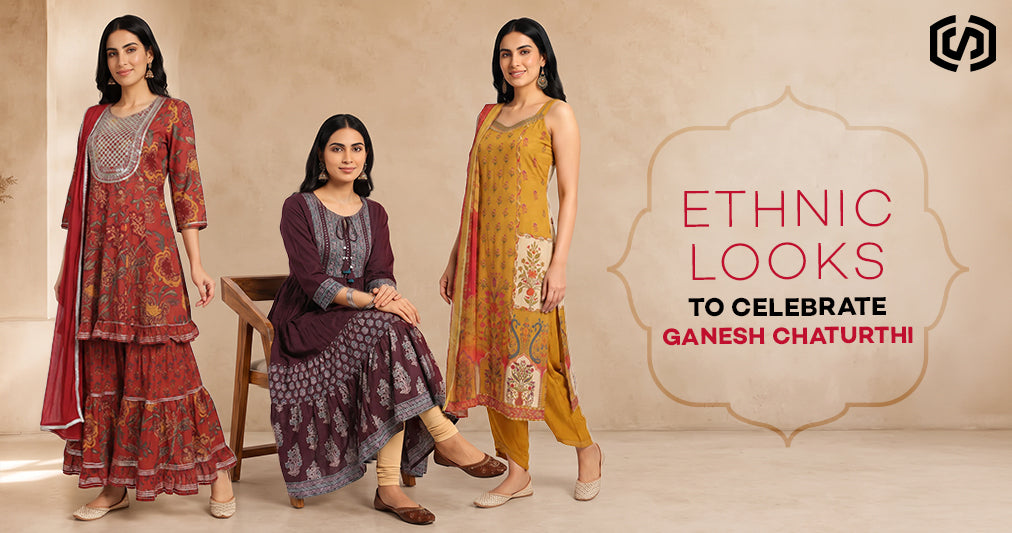 Ganesh Chaturthi Outfit Ideas for Women: Ethnic Looks for Puja to Pandal-Hopping