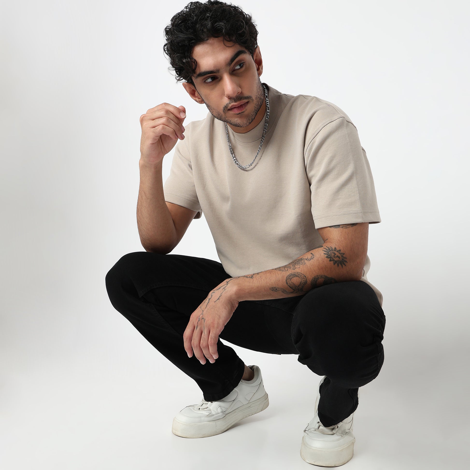 Airess Oversize Solid T-Shirt