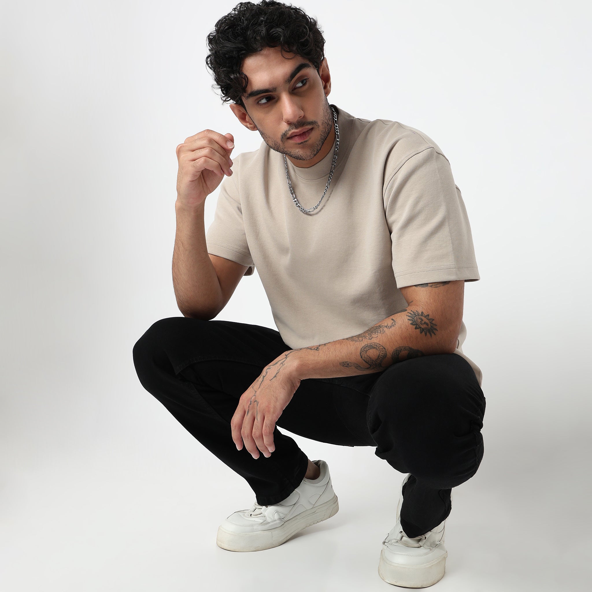 Airess Oversize Solid T-Shirt