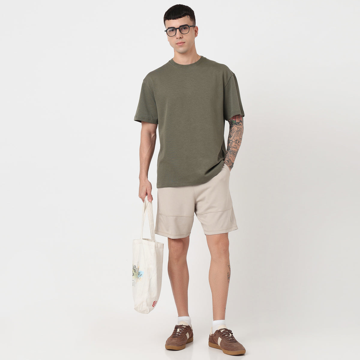 Airess Oversize Solid T-Shirt