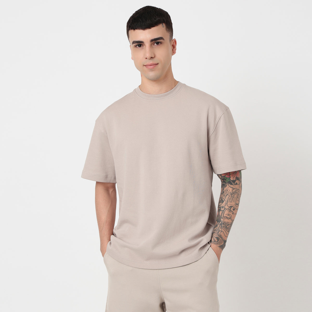 Airess Oversize Solid T-Shirt