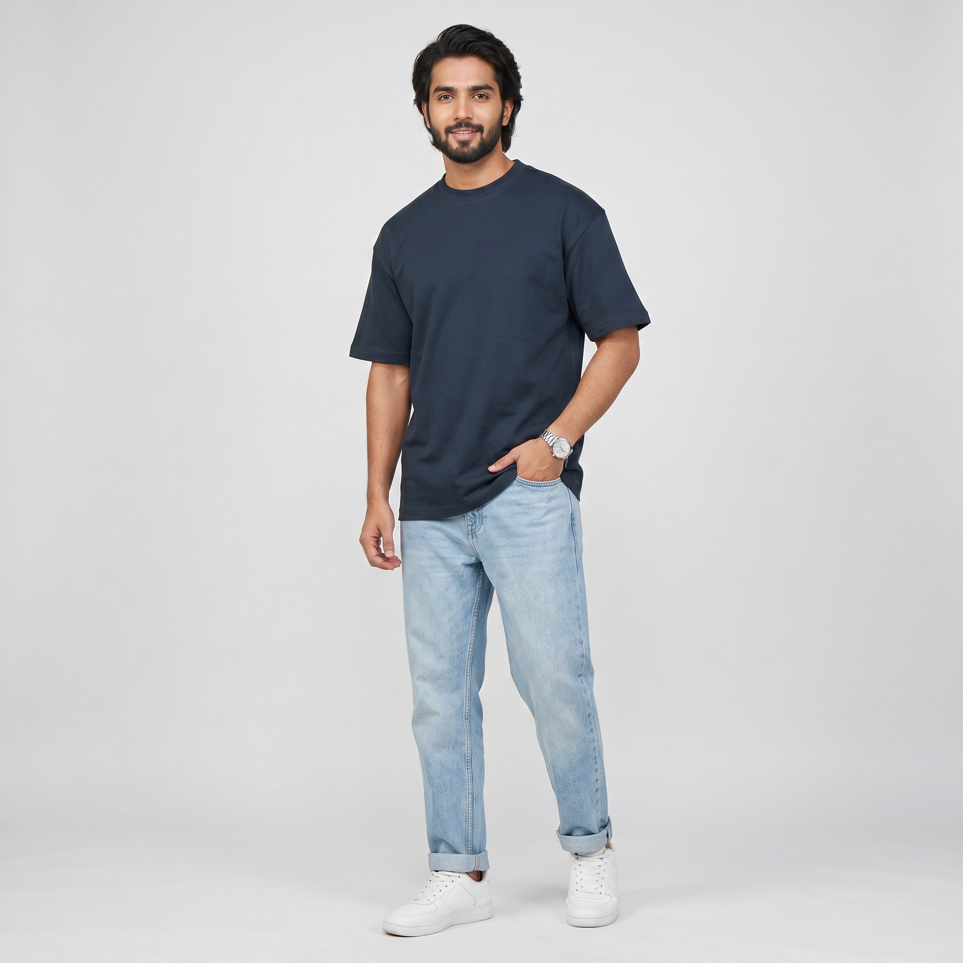 Airess Oversize Solid T-Shirt