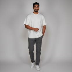 Aerotee- Luxury Modal with E-fast Blend Oversize Crew Neck T-Shirt