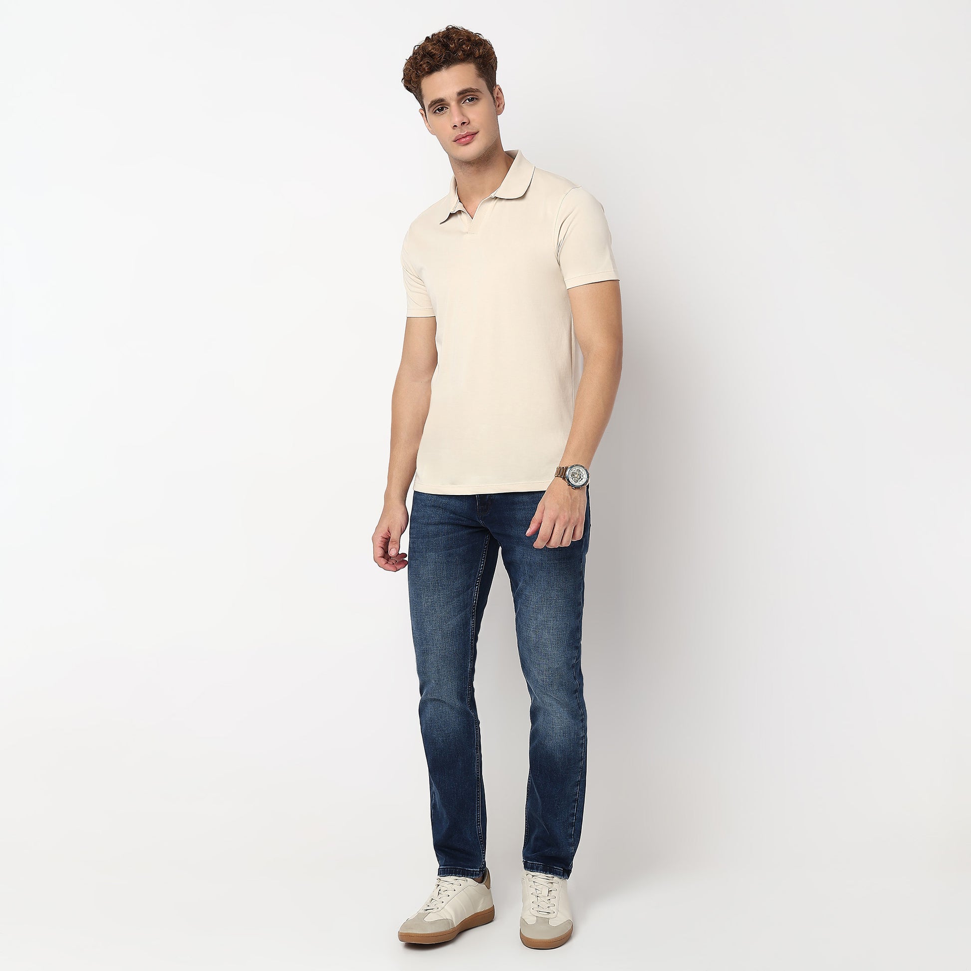 Air Polo Solid T-Shirt