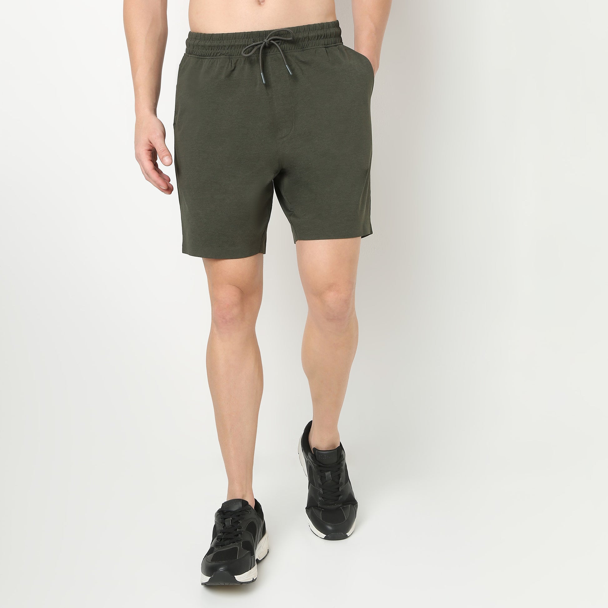 Elastomultiester Fabric Ultra Light Weight|Enhanced Flexibility And Stretch|Wicking Technology|Fast Dry And Breathable|Mobile Pocket Air Shorts