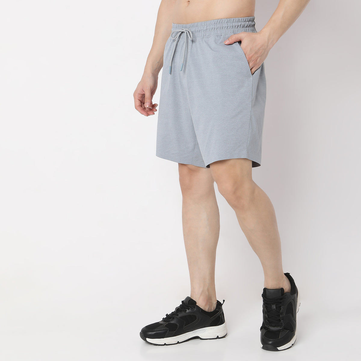 Elastomultiester Fabric Ultra Light Weight|Enhanced Flexibility And Stretch|Wicking Technology|Fast Dry And Breathable|Mobile Pocket Air Shorts