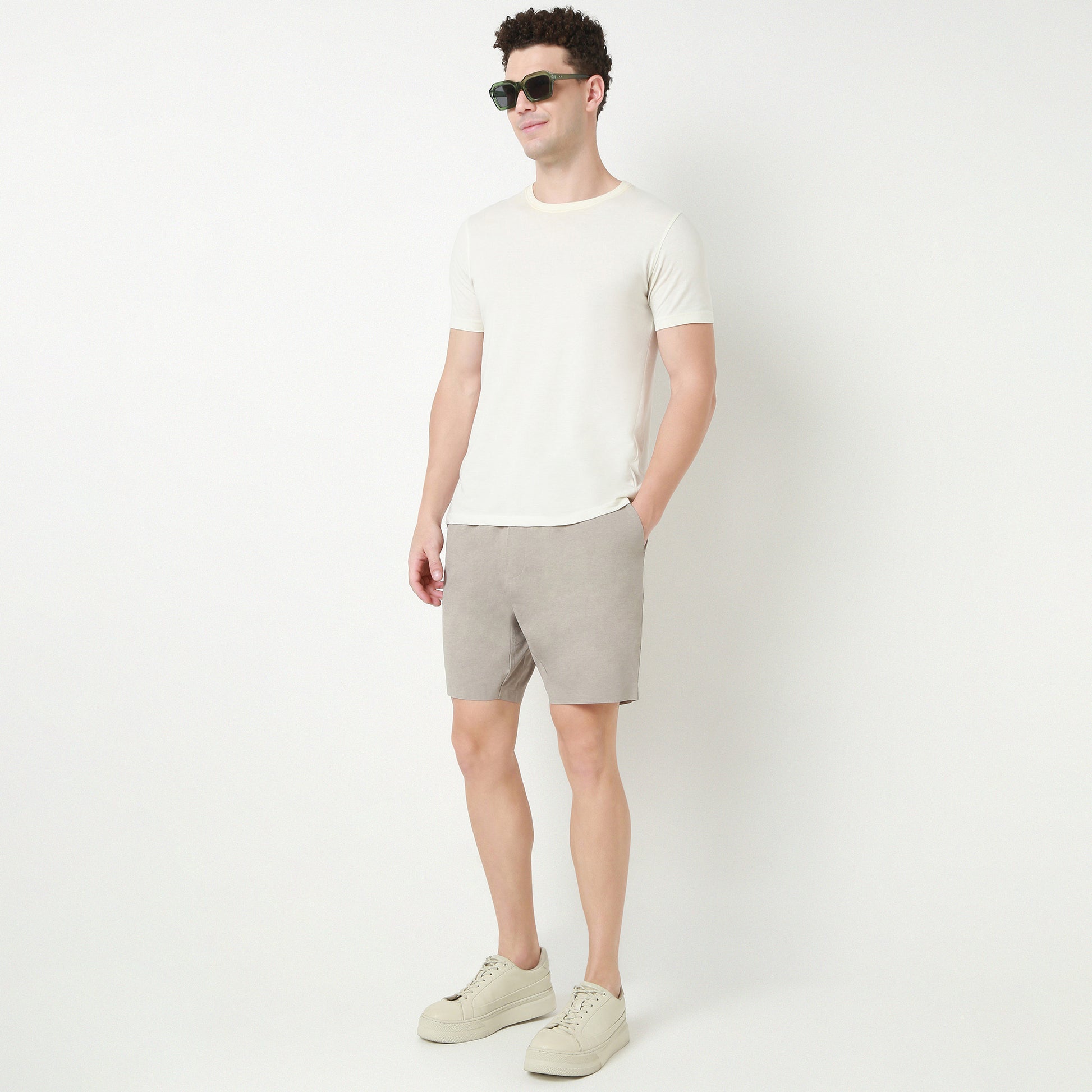 Elastomultiester Fabric Ultra Light Weight|Enhanced Flexibility And Stretch|Wicking Technology|Fast Dry And Breathable|Mobile Pocket Air Shorts