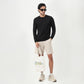 Air Dry Solid Crew Neck Sweat Tee