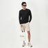 Air Dry Solid Crew Neck Sweat Tee