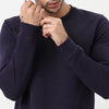 Air Dry Solid Crew Neck Sweat Tee