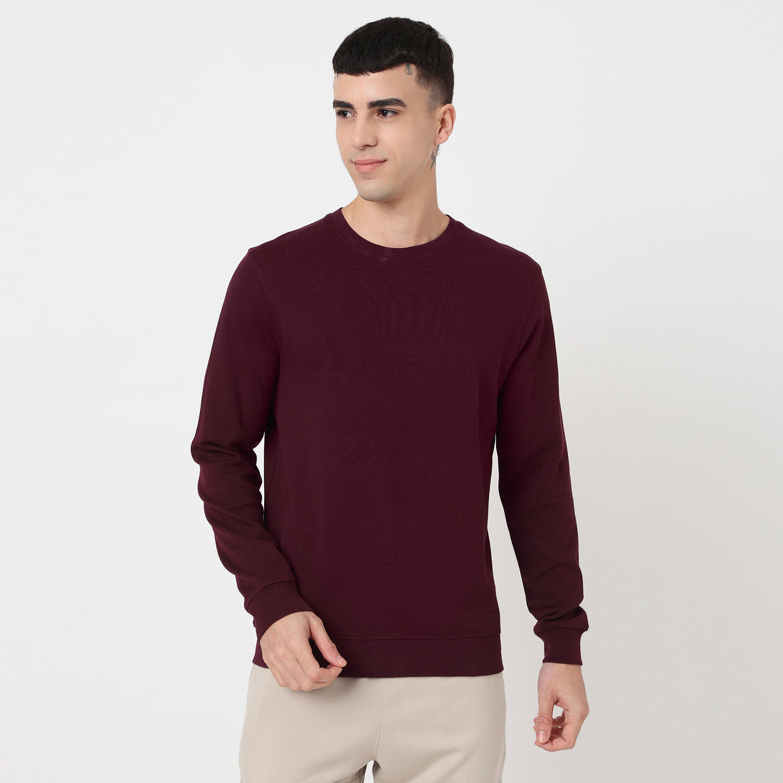 Airdry® Solid Crew Neck Sweat Tee