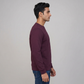 Solid Crew Neck Sweat Tee