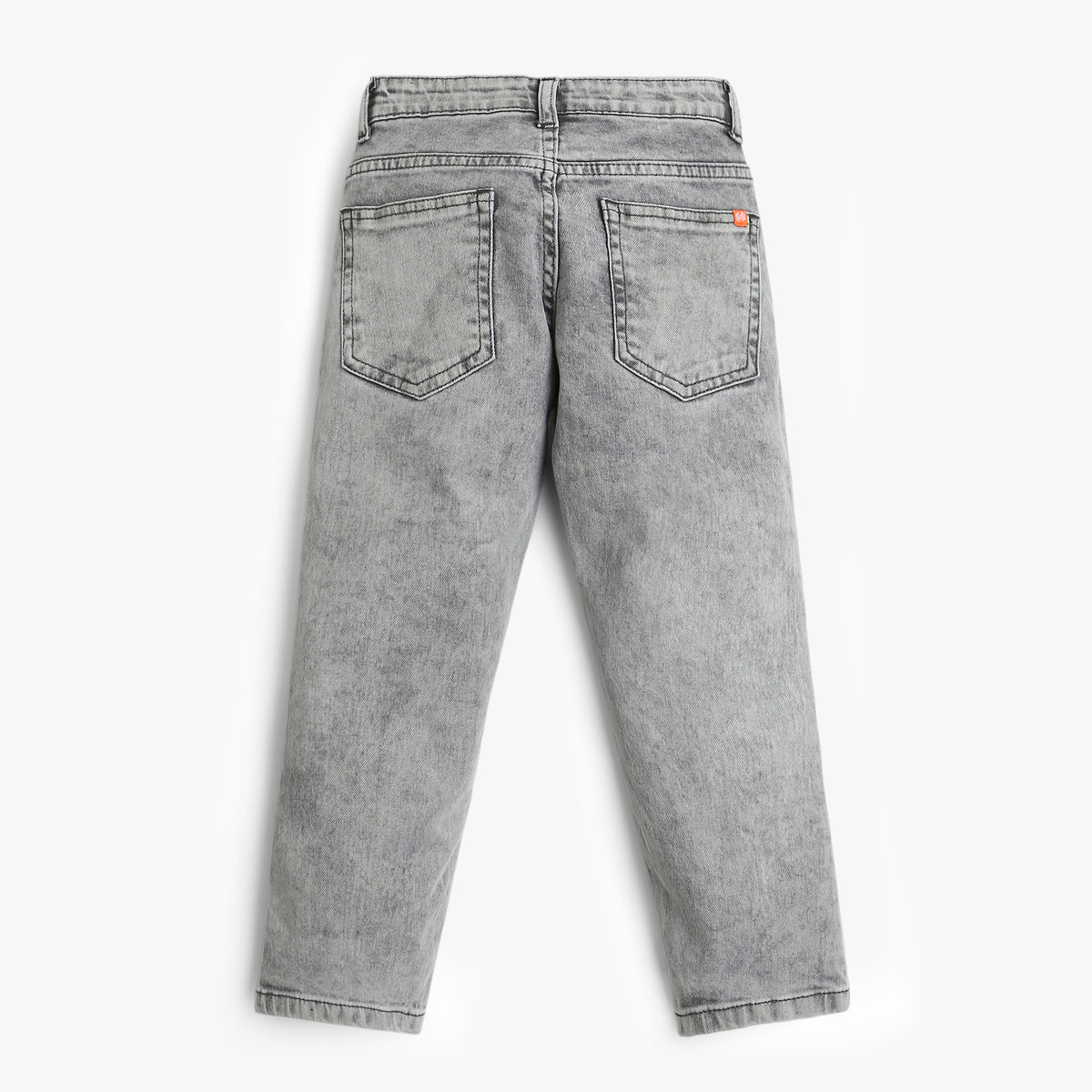 Boys Slim Fit Ball Washed Stone Jeans