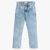 Boys Slim Fit Ball Washed Stone Jeans