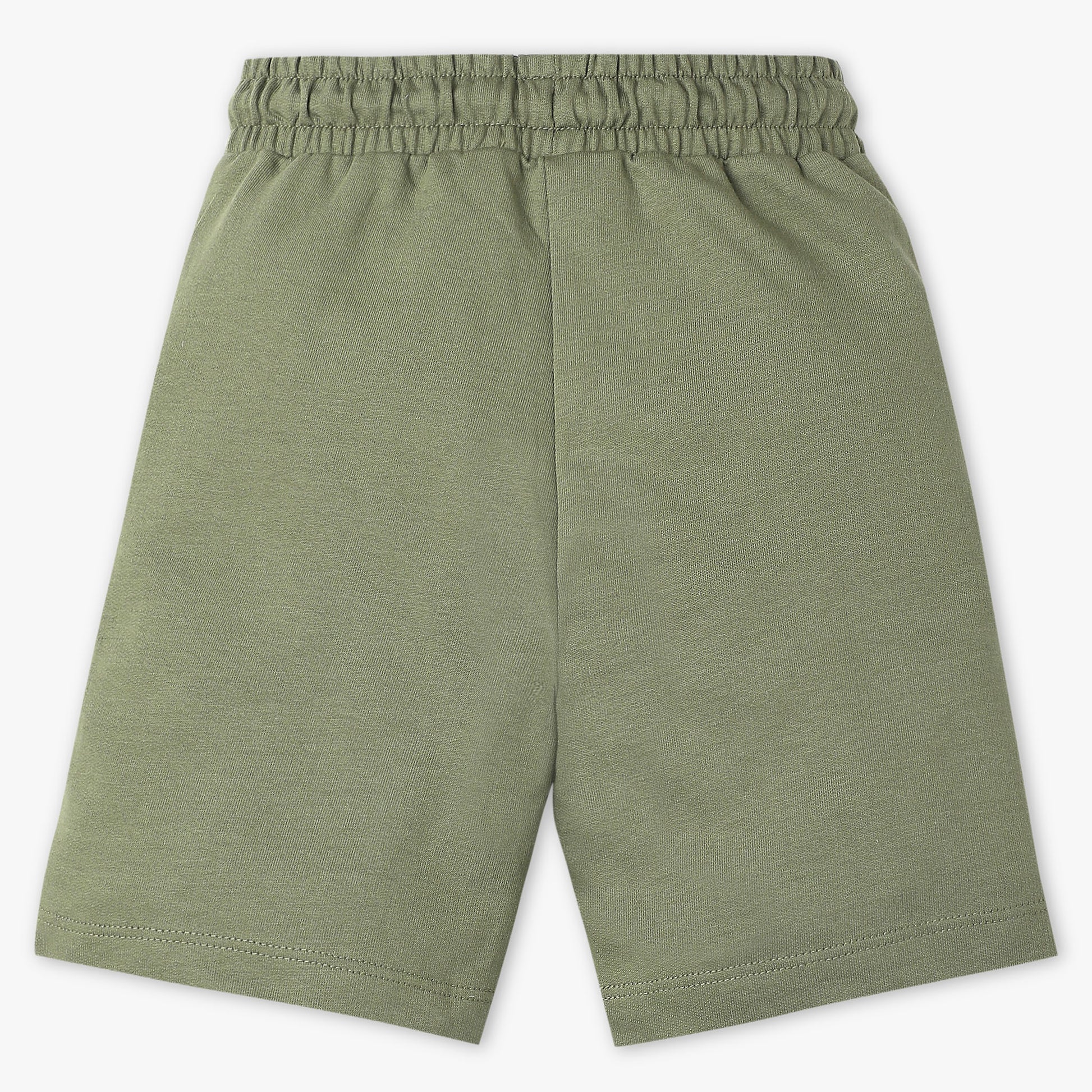Boys Solid Cotton Shorts